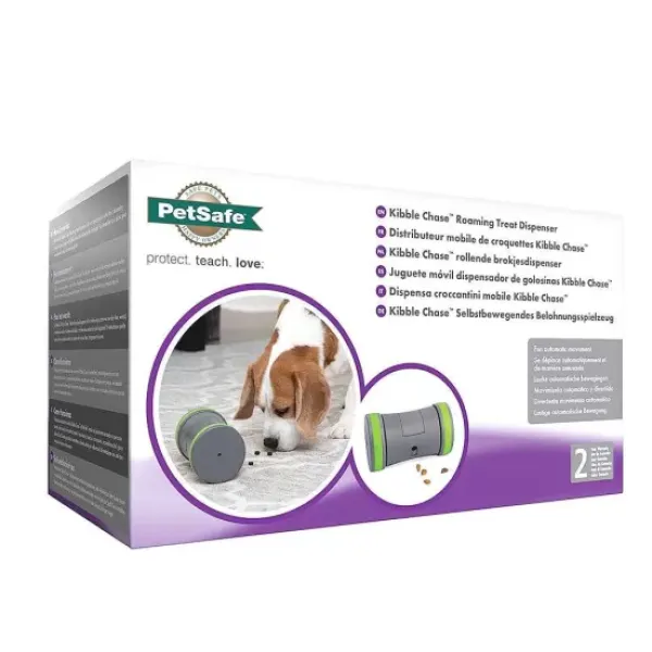 PetSafe Distributeur Mobile De Croquettes Kibble Chase De ®< Jouets Pour Chiens
