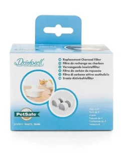PetSafe Filtre Au Charbon De Rechange Drinkwell® Fontaines En C Ramique Pour Animaux De Compagnie (Pack De 4)< Fontaines & Distributeurs De Nourriture
