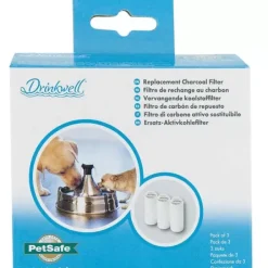 PetSafe Filtre Au Charbon De Rechange Drinkwell® Fontaines 360 Pour Animaux De Compagnie (Pack De 3)< Fontaines & Distributeurs De Nourriture