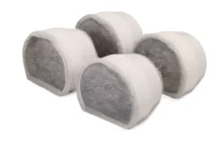 PetSafe Filtre Au Charbon De Rechange Drinkwell® Fontaines En C Ramique Pour Animaux De Compagnie (Pack De 4)< Filtres De Remplacement Pour Fontaines