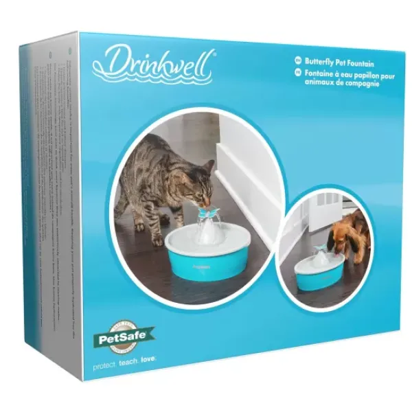 PetSafe Fontaine Eau Papillon Drinkwell® De Pour Animaux De Compagnie< Fontaines