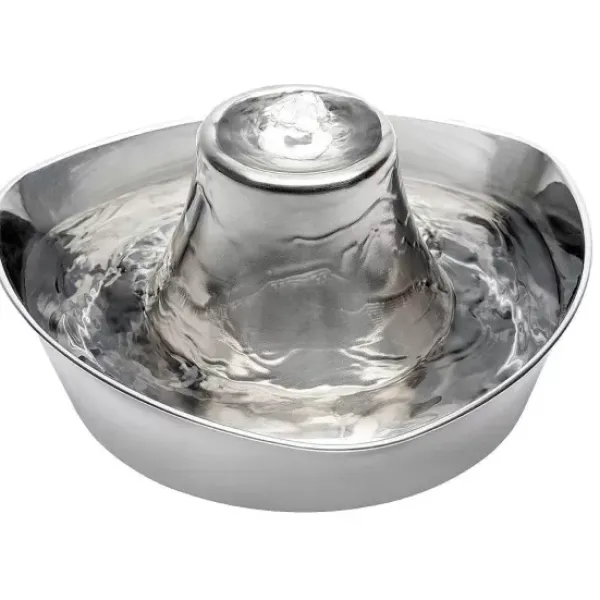 PetSafe Fontaine En Acier Inoxydable ® Pour Animaux De Compagnie Seaside< Fontaines