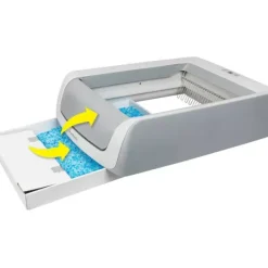 PetSafe Liti Re Autonettoyante Scoopfree , Seconde G N Ration< Bacs À Litière Autonettoyant