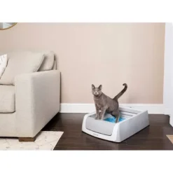 PetSafe Liti Re Autonettoyante Scoopfree , Seconde G N Ration< Bacs À Litière Autonettoyant