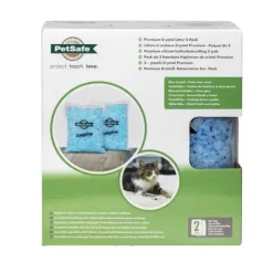 PetSafe Liti Re Cristal Haut De Gamme - Paquet De 2< Bacs À Litière Autonettoyant