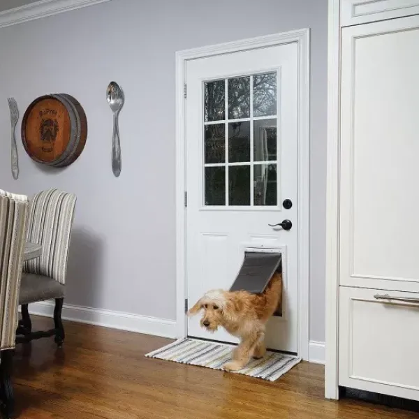 PetSafe Porte Pour Animaux Pour Conditions Climatiques Extr Mes< Grands Et Très Grands Chiens