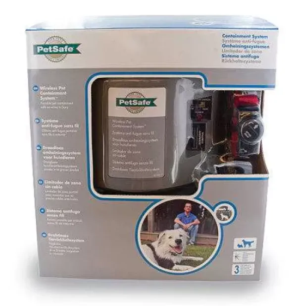 PetSafe Syst Me Anti-Fugue Sans Fil Wireless Pet Containment< Clôtures Anti-Fugue Sans Fil